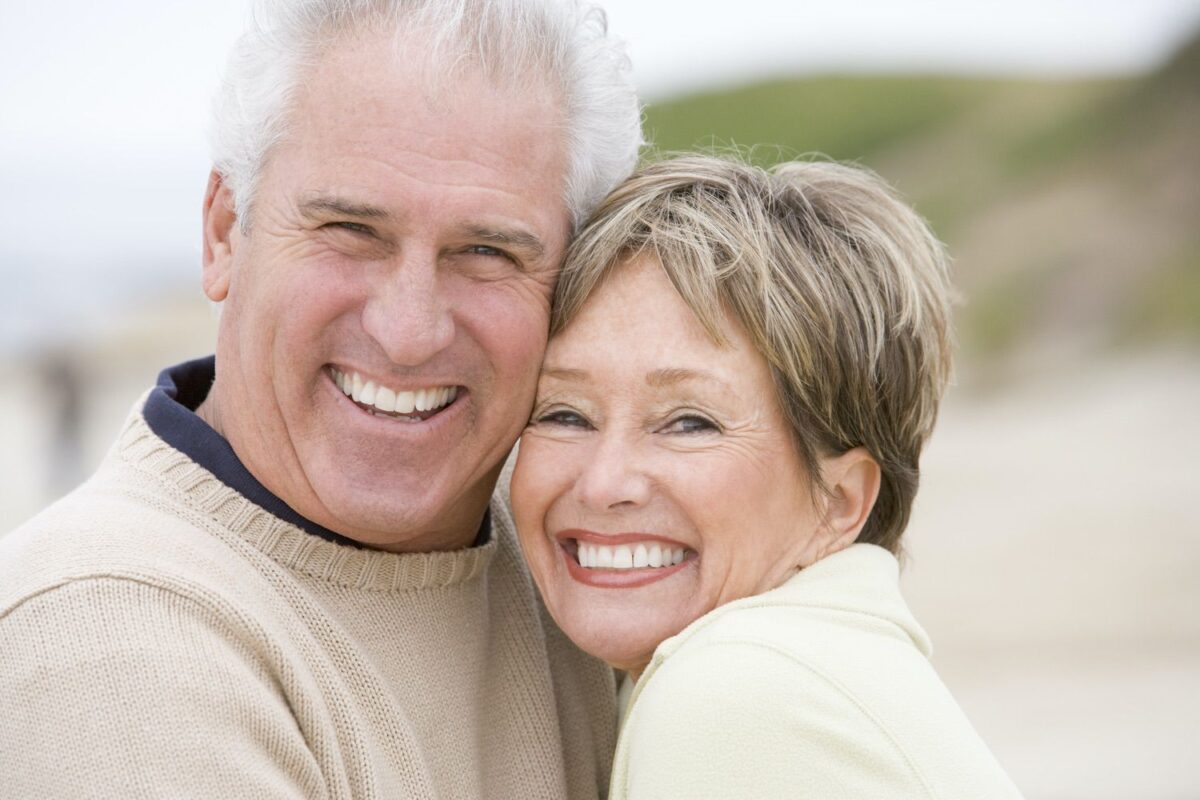 Smiling Senior Couple photo